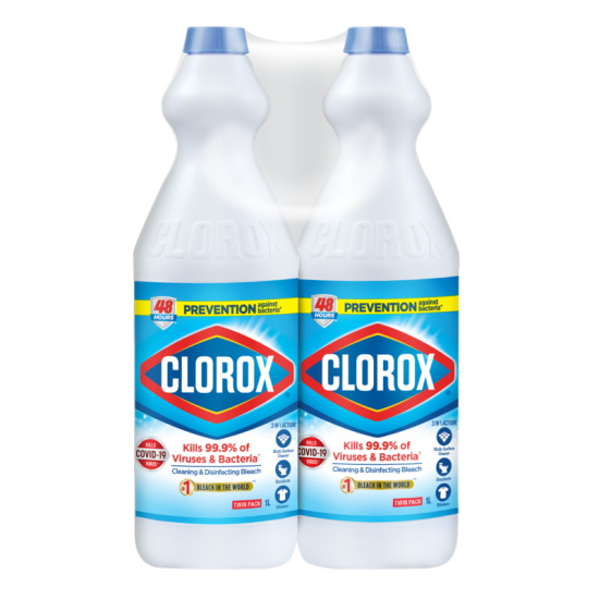 CLOROX BLEACH - REGULAR 1LIT *2