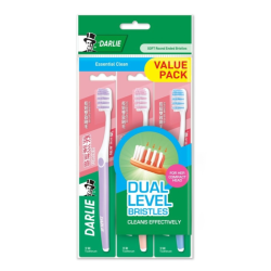 DARLIE TOOTHBRUSH FOR HER COMPACT HEAD SOFT 3'S DARLIE TOOTHBRUSH FOR HER COMPACT HEAD SOFT 3'S
