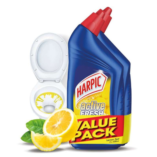 HARPIC LIQUID - LEMON ZEST 500L *2