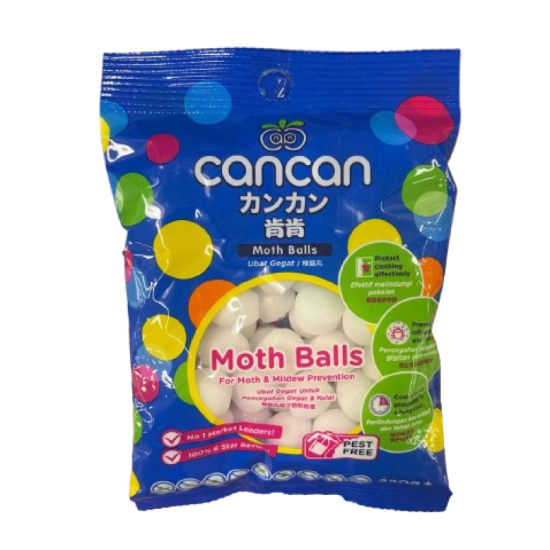 CAN CAN MOTH BALL 220G