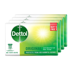 DETTOL SOAP - ORIGINAL 100GM*3'S DETTOL SOAP - ORIGINAL 100GM*3'S