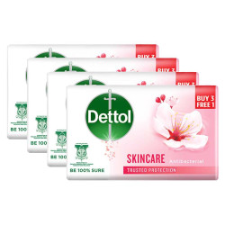 DETTOL SOAP - SKIN CARE 100GM*3'S DETTOL SOAP - SKIN CARE 100GM*3'S