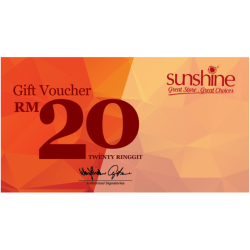 SUNSHINE RM20 GIFT VOUCHER SUNSHINE RM20 GIFT VOUCHER