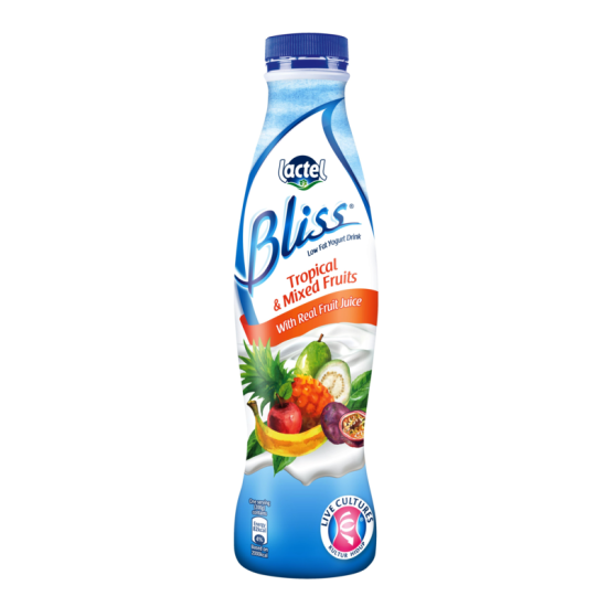 LACTEL BLISS YOGURT TROPICAL & MIXED FRUITS 700ML