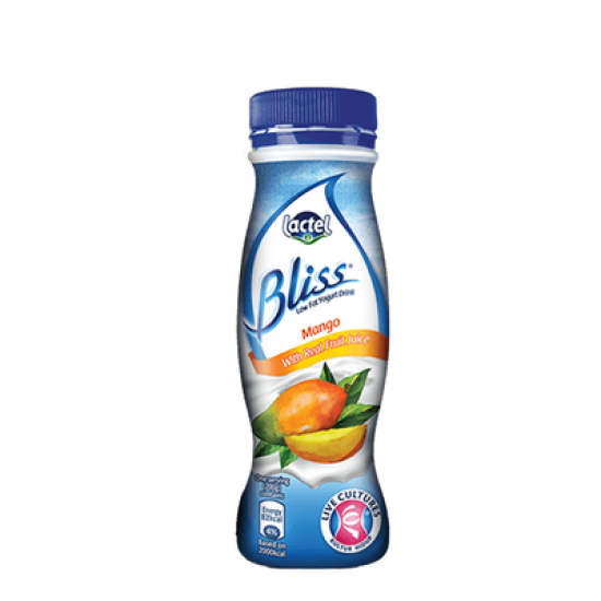 LACTEL BLISS YOGURT DRINK MANGO 200G