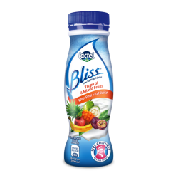 LACTEL BLISS YOGURT TROPICAL & MIX FRUITS 200G LACTEL BLISS YOGURT TROPICAL & MIX FRUITS 200G