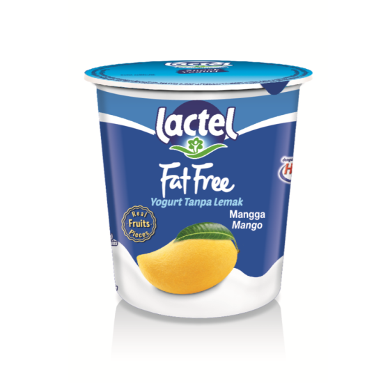 LACTEL FAT FREE YOGURT MANGO 130G