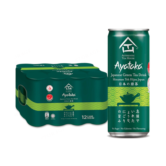 AUTHENTIC TEA HOUSE AYATAKA GREEN TEA 300ML*12