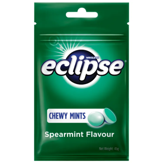 ECLIPSE CHEWY MINTS SPEARMINT 45GM