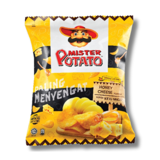 MISTER POTATO CHIPS HONEY CHEESE 60GM