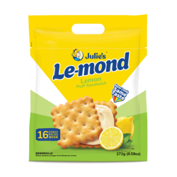JULIE'S LEMOND LEMON 272GM JULIE'S LEMOND LEMON 272GM