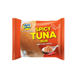 MIGHTY WHITE 1PC SPICY TUNA BUN 60GM MIGHTY WHITE 1PC SPICY TUNA BUN 60GM