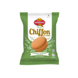 MASSIMO CHIFFON PANDAN COCONUT 35GM MASSIMO CHIFFON PANDAN COCONUT 35GM