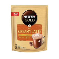 NESCAFE GOLD CREAMY LATTE 33G*12 NESCAFE GOLD CREAMY LATTE 33G*12