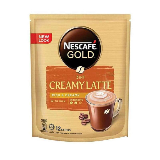 NESCAFE GOLD CREAMY LATTE 33G*12