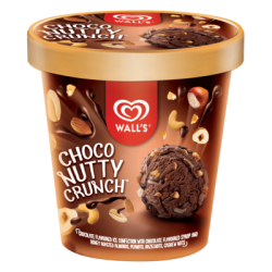 WALL'S SELECTION ICE CREAM CHOCOLATE NUTTY CRUNCH  WALL'S SELECTION ICE CREAM CHOCOLATE NUTTY CRUNCH