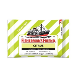 FISHERMAN'S FRIEND SUGARFREE CITRUS 25GM FISHERMAN'S FRIEND SUGARFREE CITRUS 25GM