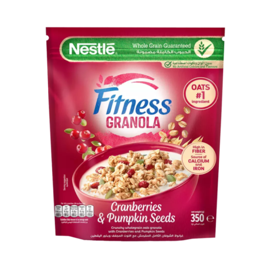FITNESSE GRANOLA OAT CRANBERRY&PUMPKIN SEED 300G