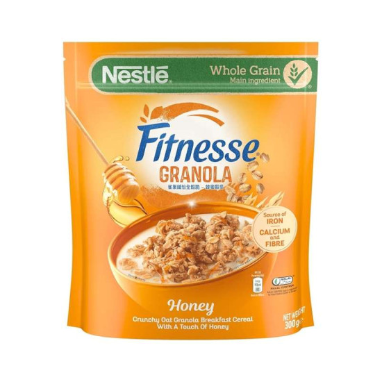FITNESSE GRANOLA OATS&HONEY 300G