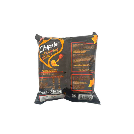 TWISTIES CHIPSTER FLAMING BBQ 60GM