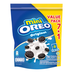 OREO MINI ORIGINAL MP 20.4GM*8 OREO MINI ORIGINAL MP 20.4GM*8