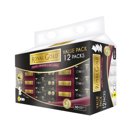 ROYAL GOLD WHITE SOFT PACK 50S*12