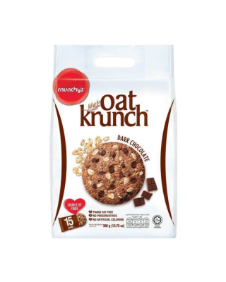 MUNCHY'S OAT KRUNCH DARK CHOCOLATE 390GM