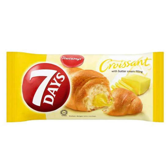 MUNCHY'S 7 DAYS CROISSANT BUTTER 60GM