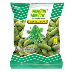 MIAOW MIAOW GREEN PEAS SNACK 50GM MIAOW MIAOW GREEN PEAS SNACK 50GM