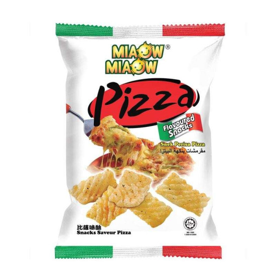 MIAOW MIAOW PIZZA SNACK 60GM