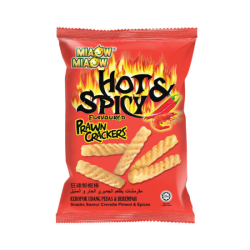 MIAOW MIAOW HOT & SPICY PRAWN 50GM MIAOW MIAOW HOT & SPICY PRAWN 50GM