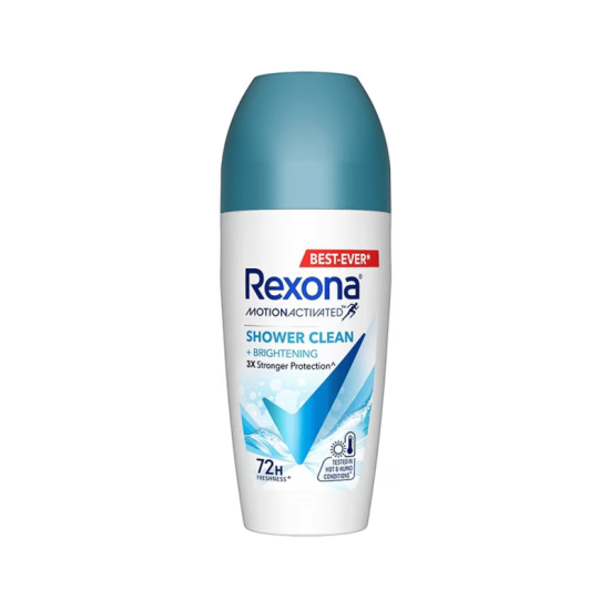 REXONA WOMEN DEO ROLL ON SHOWER CLEAN 50ML