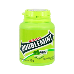 WRIGLEY'S DOUBLEMINT PEPPERMINT BOTTLE 40S WRIGLEY'S DOUBLEMINT PEPPERMINT BOTTLE 40S