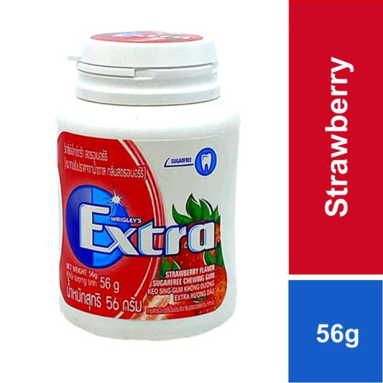 EXTRA STRAWBERRY BOTTLE 56GM