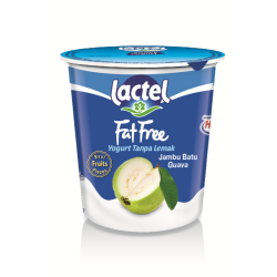LACTEL FATFREE YOGURT GUAVA 130G LACTEL FATFREE YOGURT GUAVA 130G