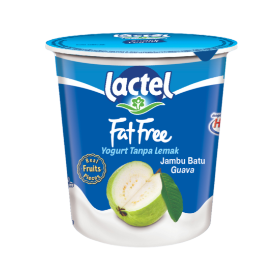 LACTEL FATFREE YOGURT GUAVA 130G