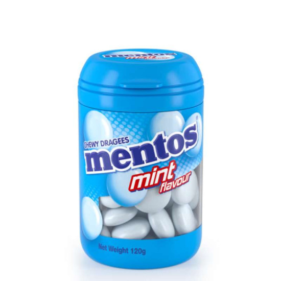 MENTOS BOTTLE MINT 120GM