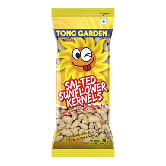 TONG GARDEN SALTED SUNFLOWER SEEDS 30GM