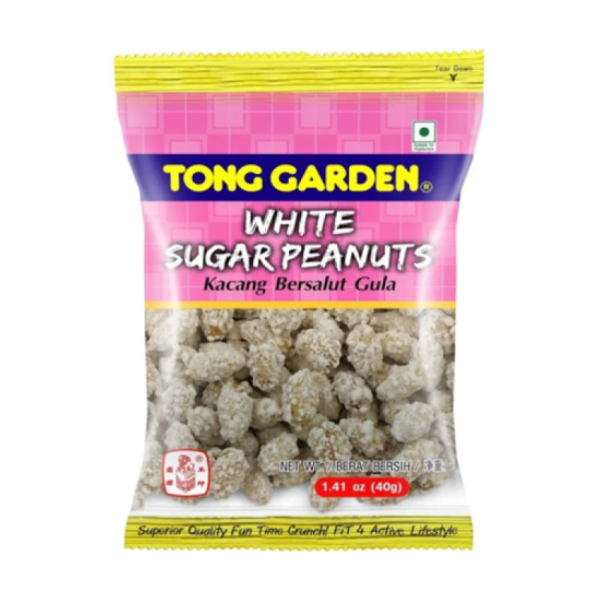 TONG GARDEN WHITE SUGAR PEANUTS 40GM