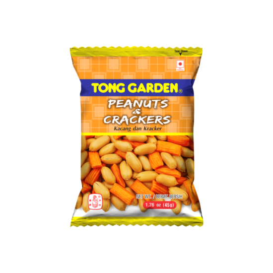 TONG GARDEN PEANUTS & CRACKERS 45GM