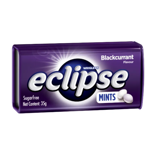 ECLIPSE MINTS BLACKCURRANT 35GM