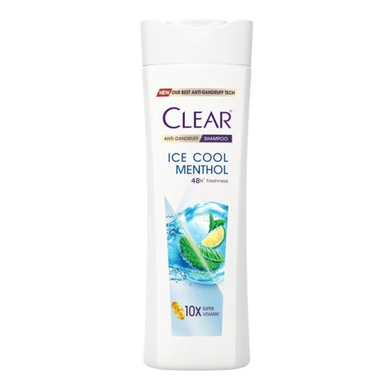 CLEAR ANTI DANDRUFF SHAMPOO ICE COOL MENTHOL 300ML