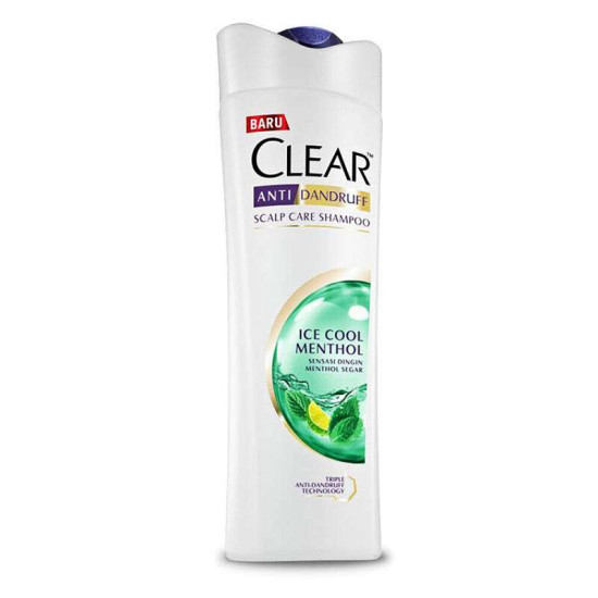 CLEAR ANTI DANDRUFF SHAMPOO ICE COOL MENTHOL 320ML