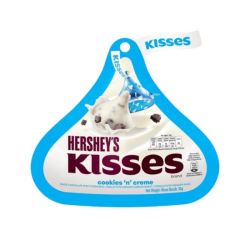 HERSHEY'S KISSES COOKIES'N'CREME 36GM HERSHEY'S KISSES COOKIES'N'CREME 36GM