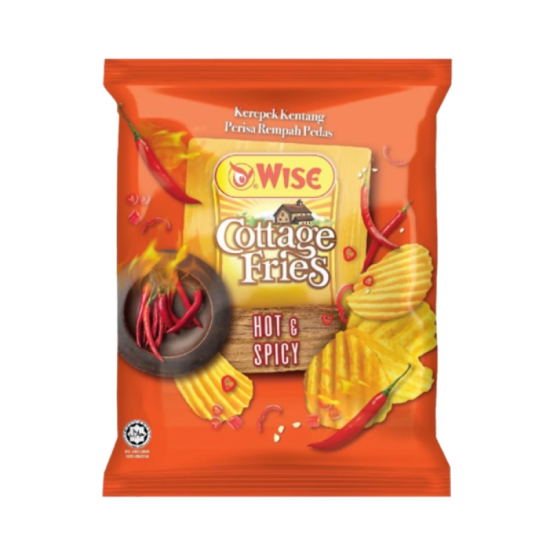 WISE COTTAGE FRIES HOT & SPICY 60GM