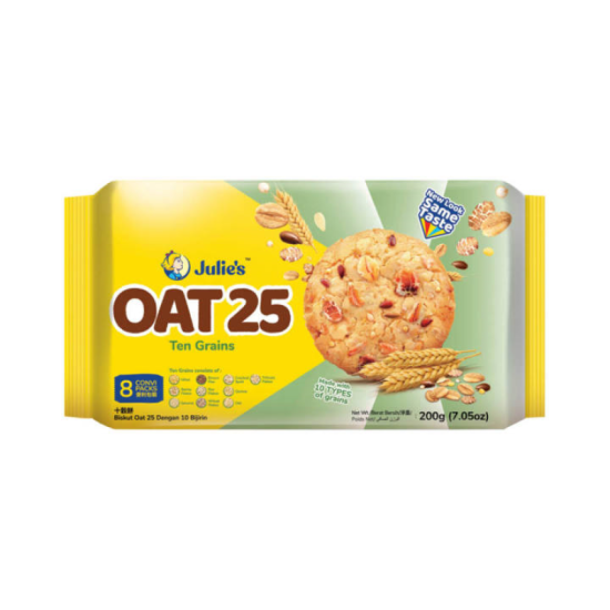 JULIE'S OAT 25 TEN GRAINS 200GM