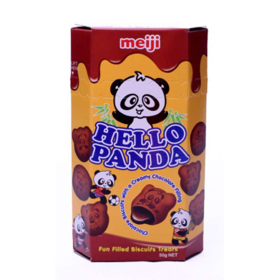 MEIJI HELLO PANDA DOUBLE CHOCO 43GM