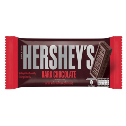 HERSHEY'S BAR DARK CHOCOLATE 40GM HERSHEY'S BAR DARK CHOCOLATE 40GM