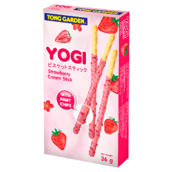 TONG GARDEN YOGI STRAWBERRY STICK 36GM TONG GARDEN YOGI STRAWBERRY STICK 36GM