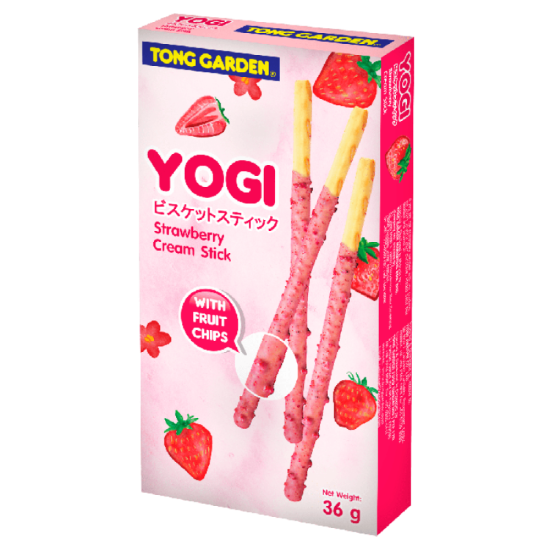 TONG GARDEN YOGI STRAWBERRY STICK 36GM